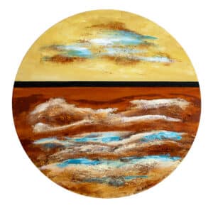 Contemporary abstract landscape