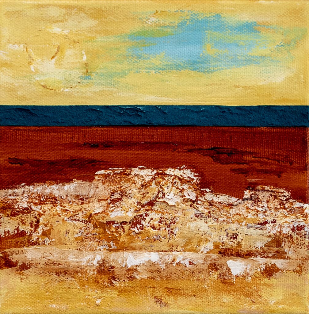 Small abstract landscape